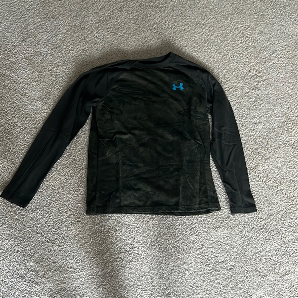 Long Sleeve T Shirt Color Camo